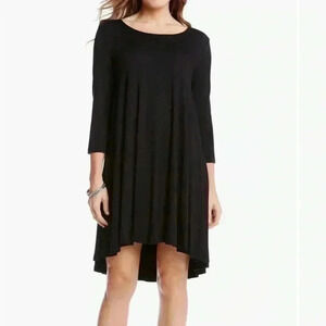 Karen Kane size large black trapeze dress